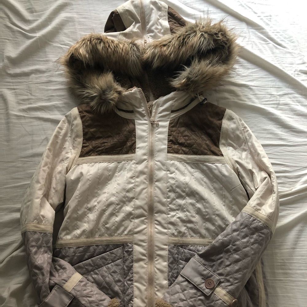 Almost new BCBG MaxAzria Winter Fur Jacket